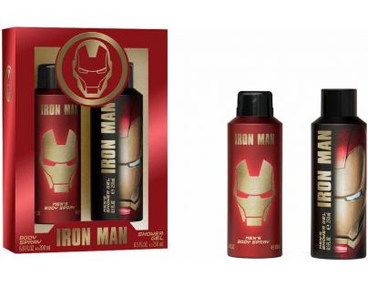 Iron Man telový sprej 200ml, sprchový gél 250 ml