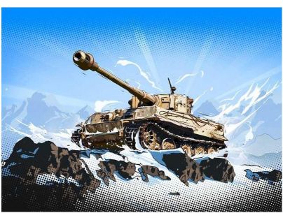 Italeri Easy to Build World of Tanks Tiger 1:72