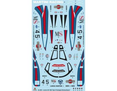 Italeri Model Kit auto 3641 Lancia LC2 1 : 24 - Poškodený obal
