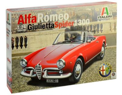 Italeri Model Kit auto 3653 Alfa Romeo Giulietta Spider 1300 1:24
