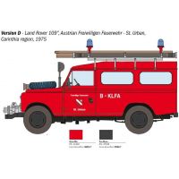 Italeri Model Kit auto 3660 Land Rover Fire Truck 1 : 24 5