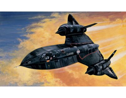 Italeri Model Kit lietadlo SR-71 Blackbird with Drone