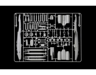 Italeri Model Kit lietadlo 1376 A-10 AC Thunderbolt II Gulf War 1:72