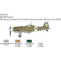 Italeri Model Kit lietadlo MC 202 Folgore 1:72 5