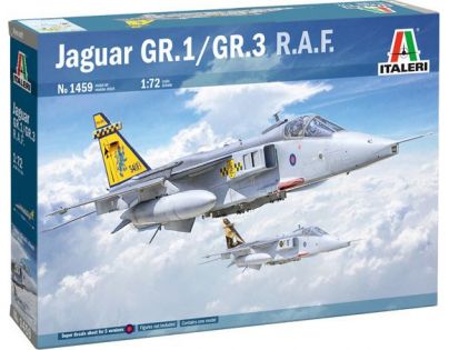Italeri Model Kit lietadlo Sepecat Jaguar GR.1 3 R.A.F.