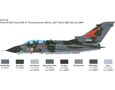 Taliari Model Kit lietadlo Tornado IDS - 40th Anniversary 1 : 32