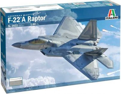 Taliari Model Kit lietadlo Lockheed Martin F-22A Raptor 1 : 48