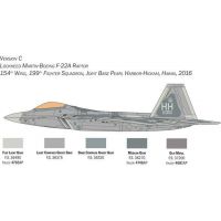 Taliari Model Kit lietadlo Lockheed Martin F-22A Raptor 1 : 48 5
