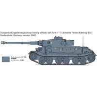 Italeri Model Kit tank 6565 VK 4501P Tiger Ferdinand 1:35 2