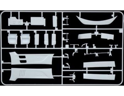 Italeri Model Kit truck Mercedes Benz Actros MP4 Gigaspace 1:24