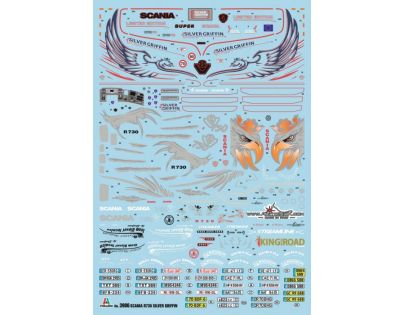 Model Kit truck Scania R730 Steamline 4x2 1:24