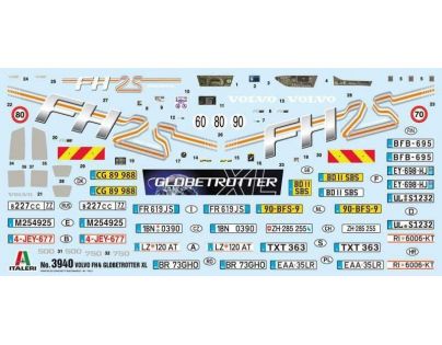 Italeri Model Kit truck Volvo FH4 Globetrotter XL 1:24