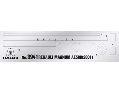 Italeri Model Kit truck 3941 Renault AE500 Magnum 2001 1:24
