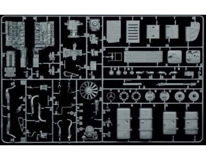 Italeri Model Kit truck 3948 Mercedes-Benz MP4 Big Space 1 : 24