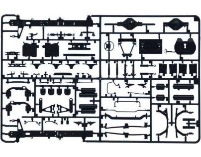 Italeri Model Kit truck 3948 Mercedes-Benz MP4 Big Space 1 : 24