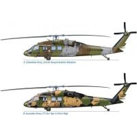 Italeri Model Kit Vrtuľník UH-60  MH-60 Black Hawk Night Raid - Poškodený obal 2
