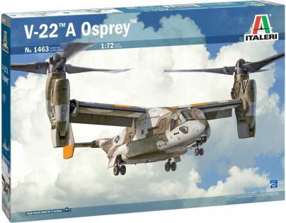 Italeri Model Kit vrtuľník V-22A Osprey 1 : 72