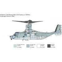 Italeri Model Kit vrtuľník V-22A Osprey 1 : 72 3