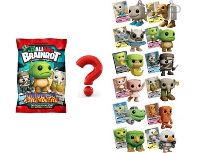 ITALIAN BRAINROT BRAINROT PRÍVESOK NA KĽÚČE + ŠPECIÁLNA KARTA