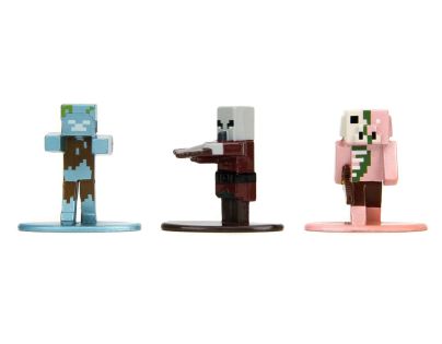 Jada Minecraft Kovové zberateľské nanofigúrky 18 ks, Wave 12