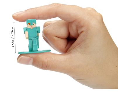 Jada Minecraft Kovové zberateľské nanofigúrky 18 ks, Wave 12