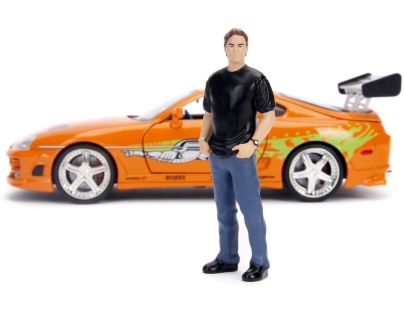 Jada Rýchlo a zbesilo auto 1995 Toyota Supra 1:24 + figúrka Brian OConner