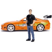 Jada Rýchlo a zbesilo auto 1995 Toyota Supra 1:24 + figúrka Brian OConner 4
