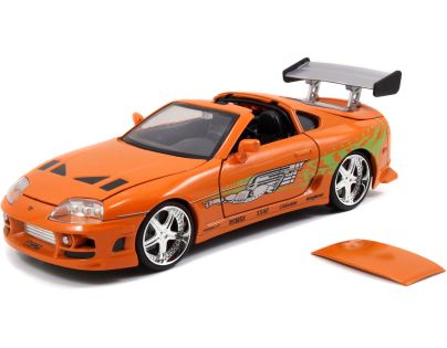 Jada Rýchlo a zbesilo auto 1995 Toyota Supra 1:24 + figúrka Brian OConner