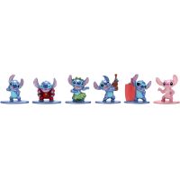 Jada Stitch Kovové zberateľské nanofigúrky 1,65 palca sada 6 ks 3