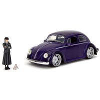 Jada Wednesday auto 1972 VW Beetle 1:24 a figúrka Wednesday 3