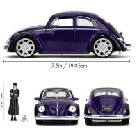 Jada Wednesday auto 1972 VW Beetle 1:24 a figúrka Wednesday 4