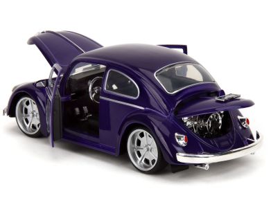 Jada Wednesday auto 1972 VW Beetle 1:24 a figúrka Wednesday