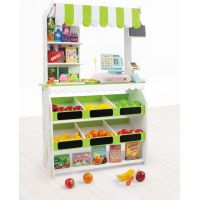 J'ADORE Hrací set obchod - potraviny drevený