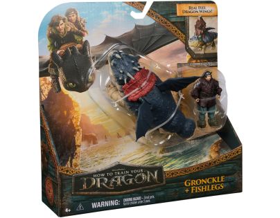 Ako vycvičiť draka Drak a Viking Gronckle a Rybinoha