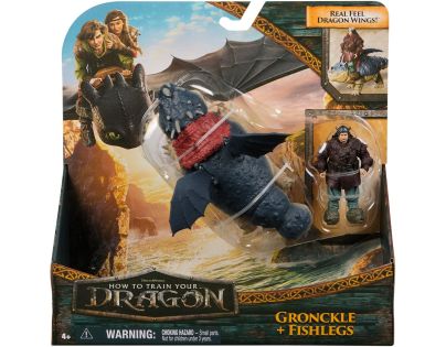 Ako vycvičiť draka Drak a Viking Gronckle a Rybinoha