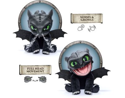 Ako vycvičiť draka FX Interaktívny plyšák - Bezzubka - Poškodený obal