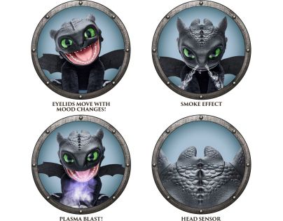 Ako vycvičiť draka FX Interaktívny plyšák - Bezzubka - Poškodený obal