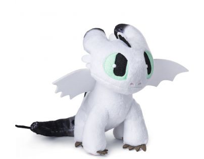 Ako vycvičiť draka Prémiová Plyš 20 cm Nightlight biely