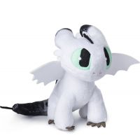 Ako vycvičiť draka Prémiová Plyš 20 cm Nightlight biely 3
