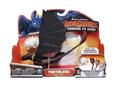 Dragons Akční figurky draků - Toothless Catapult