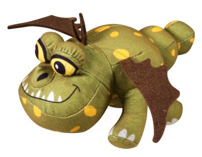 Dragons plyšový drak se zvuky 16 cm - Zelená