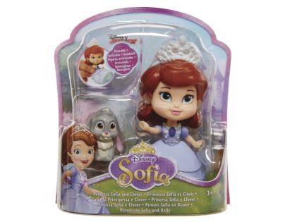 Jakks Pacific Disney Mini princezna a kamarád Sofia and Clover