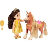 Jakks Bábika Disney Princezná Belle a koník Phillippe 2