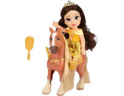 Jakks Bábika Disney Princezná Belle a koník Phillippe