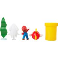 Jakks Sada 5 figúrok Super Mario Diorama 6 cm 2