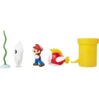 Jakks Sada 5 figúrok Super Mario Diorama 6 cm 3