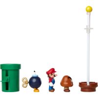 Jakks Sada figúrok Super Mario 6 cm Acorn plains 4