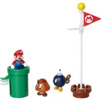 Jakks Sada figúrok Super Mario 6 cm Acorn plains 5
