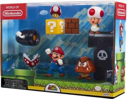 Jakks Súprava figúrok Super Mario 6 cm Dungeon Diorama