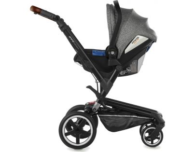 Jané Kočík Rider trojkombinácia T34 Jet Black